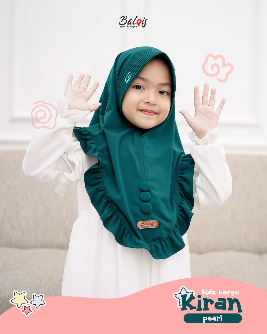 Kiran Bergo Kids Pearl