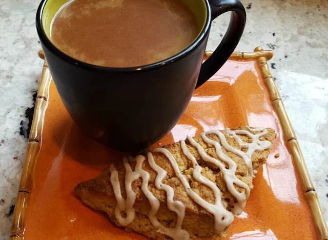 Coffee and a Cinnamon Scone