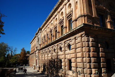 Alhambra, Granada, Hiszpania, Palacio De Carlos V, Palacios Nazaries, Puerta De Vino, Spain