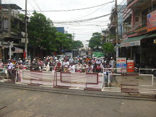 Street Closed for Train