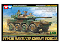 Tamiya 1/48 TYPE 16 MANEUVER COMBAT VEHICLE (32596) English Color Guide & Paint Conversion Chart　