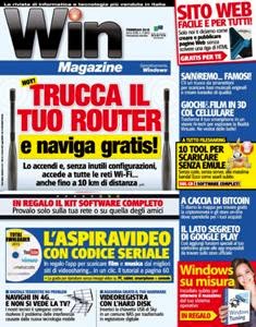 Win Magazine 201 - Febbraio 2015 | ISSN 1128-5923 | PDF HQ | Mensile | Internet | Tecnologia | Programmazione
É la rivista di informatica e tecnologia più venduta in Italia. Win Magazine è un progetto editoriale vincente, unico e irripetibile all'interno del mercato editoriale dedicato all'information technology. Contenuti pratici e capaci di stimolare un utilizzo creativo del computer e della tecnologia, un continuo scambio di idee tra redazione e lettori, allegati software e cartacei sempre di qualità: questi i punti di forza della rivista, che ogni mese si rivolge ad un pubblico vasto e in continua crescita. Win Magazine è ricca di idee e progetti, tutti gli argomenti vengono affrontati e spiegati in maniera autorevole, ma con un linguaggio chiaro e accessibile.