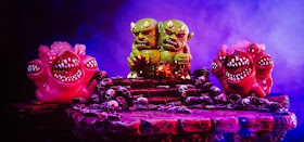 Galligantus & The Deadly Spawn Mini Vinyl Figures by Justin Ishmael x DeathCat Toys