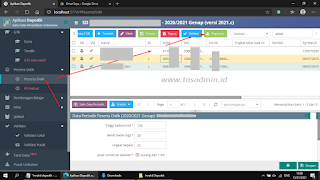 menu registrasi peserta didik