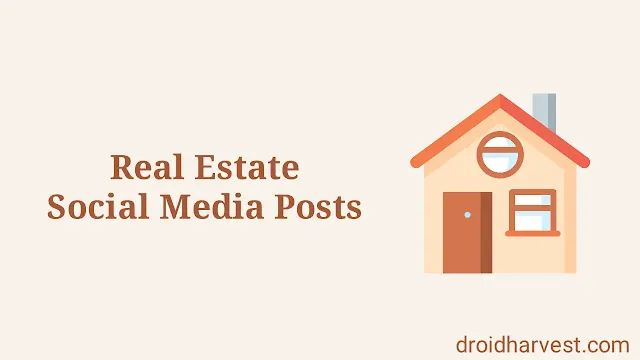 Real Estate Social Media Posts