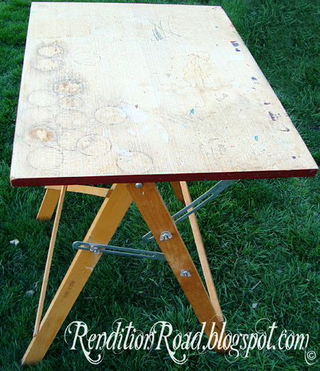 making a drafting table