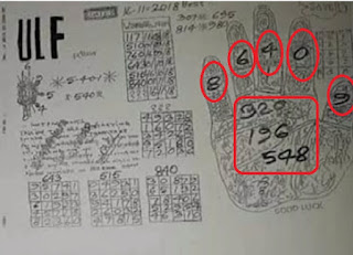 Thai Lottery Last 4pc Paper For 16-11-2018