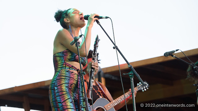 Allison Russell at Hillside Festival on July 22, 2022 Photo by John Ordean at One In Ten Words oneintenwords.com toronto indie alternative live music blog concert photography pictures photos nikon d750 camera yyz photographer