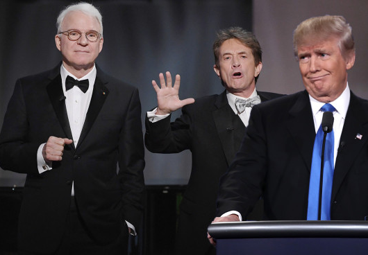 Why Martin Short and Steve Martin won’t joke about Trump