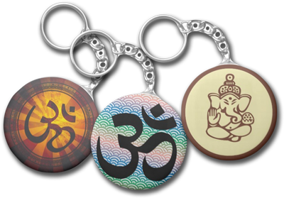  Om Keychains