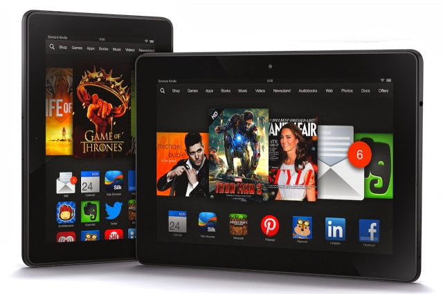 New Kindle HDX and newly updated Kindle Fire tablets 