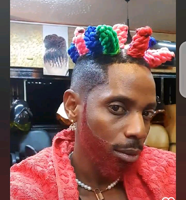 Eric Omondi’s hairstyles photo