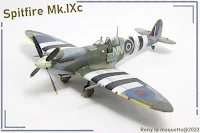 Spitfire Mk.IXc d'Eduard au 1/48.