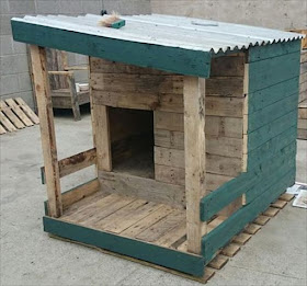  casas para mascotas con palets