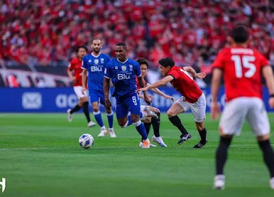 ملخص مباراة أوراوا والهلال