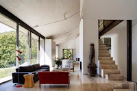Contemporary Stone House Design In Countryside Of Extremadura Spain