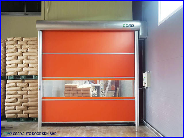 COAD, High Speed Door, INDONESIA, INDUSTRIAL DOOR, JAPAN, KOREA, MALAYSIA, Pintu Berkelajuan Tinggi, pintu pvc, PVC Roller Shutter Door, THAILAND, VIETNAM, シート製高速シャッター