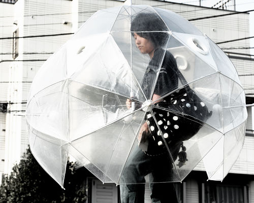 huge japanese weird umbrella