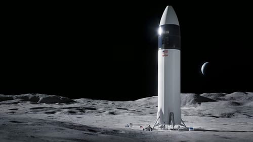 NASA chooses SpaceX to build a lunar probe