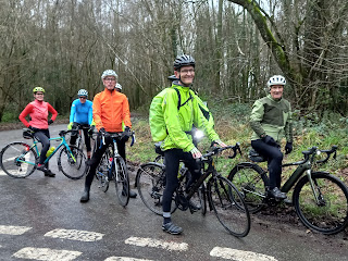 Combe Lane - after the ascent.