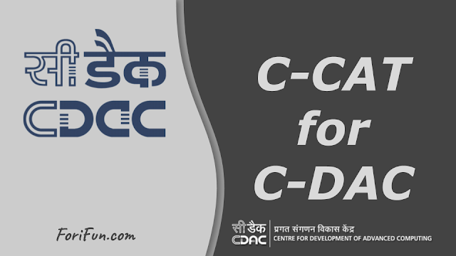 dates CDAC CCAT Exam 2019