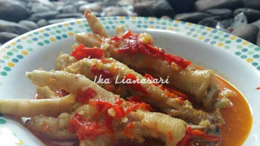 Resep Membuat Ceker Merecon