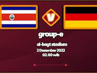Streaming piala dunia Qatar 2022 gratis. Kosta Rika vs Jerman: perebutan tiket group e
