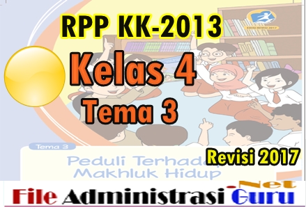 Download Gratis Rpp Kelas 4 Tema 3 Kurikulum 2013 Revisi 2017