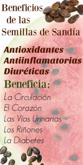 SANDÍA - INFLAMACIÓN REMEDIOS NATURALES