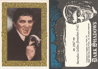 Barnabas Collins with cane trading card from Dark Shadows 1993 set