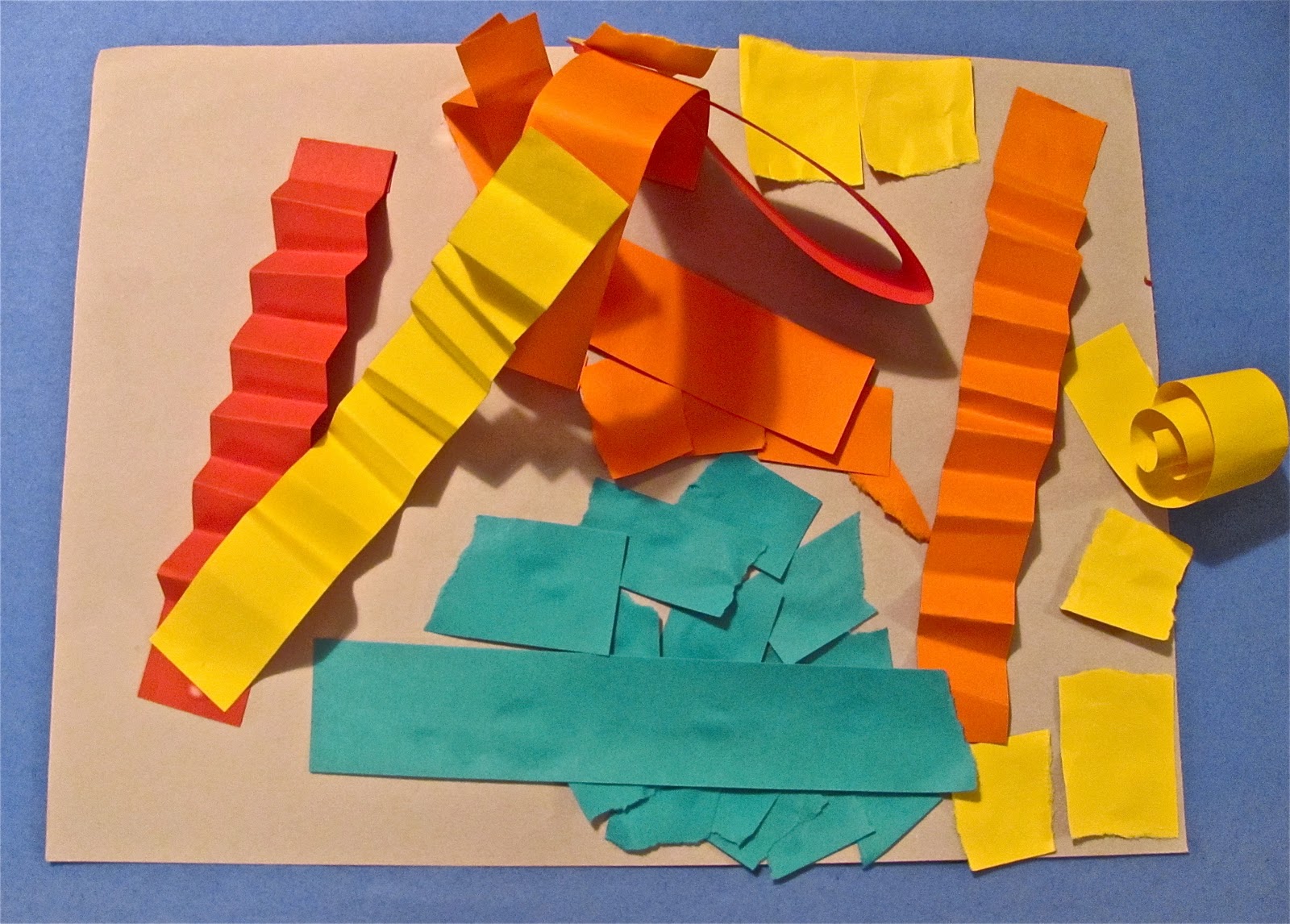 Construction Paper Art Projects