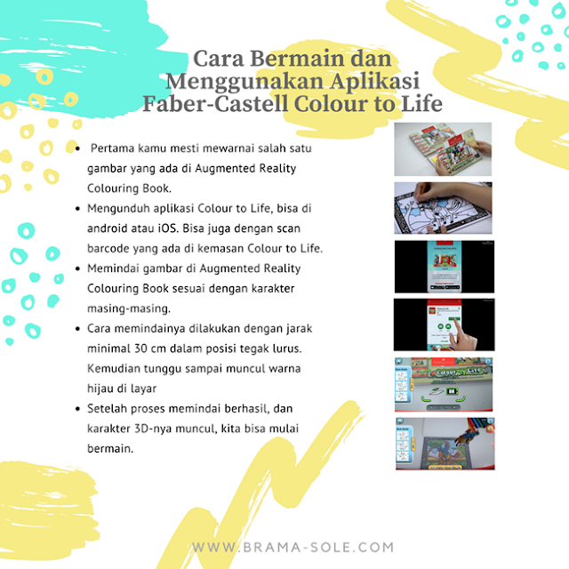 cara bermain dan menggunakan aplikasi faber-castell colour to life