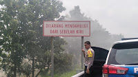 Tindakan Tegas, Kasat Lantas Polres Subang Bersiap Lawan Ancaman Asap di Tol Cipali