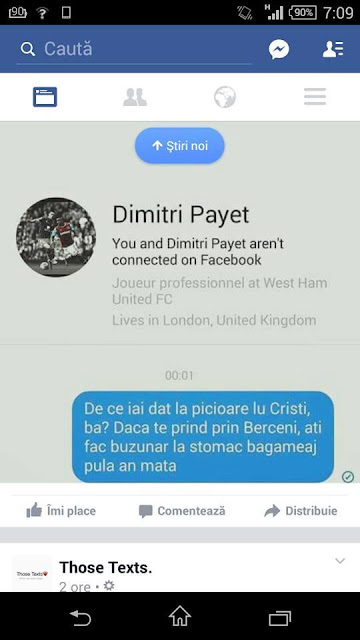 Mesaj pentru Dimitri Payet dupa accidentarea lui Cristiano Ronaldo