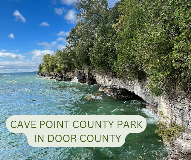 Enchanted by Stunning Nature at Cave Point County Park in Sturgeon Bay, Wisconsin