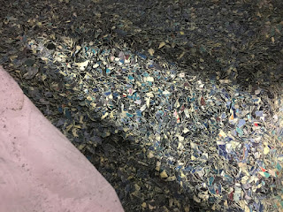 PVC Regrind From Credit Card