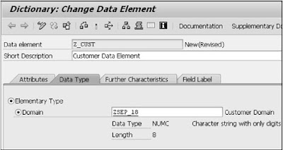 SAP ABAP - Data Elements
