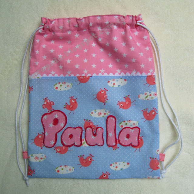 Bolsa merienda personalizada