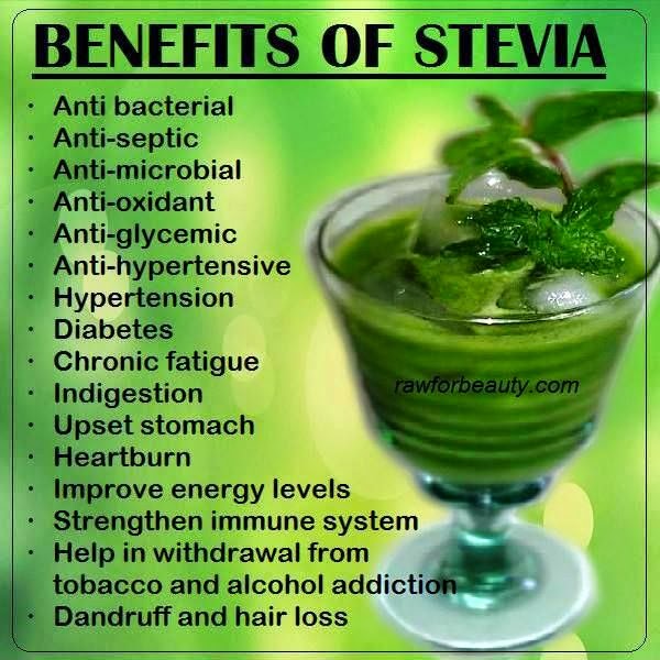 Health benefits of Stevia