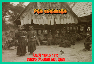 Baju Adat Terbuat Dari Kulit Kayu Oleh Suku Rampi