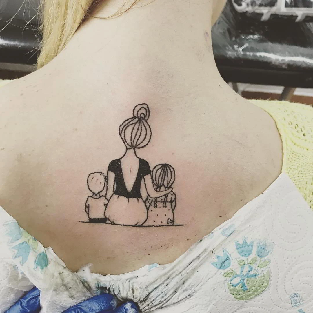 tatuaje dedicado a una madre