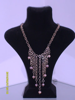 collier rihana et perles avec boucles