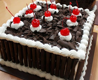 kue black forest panggang