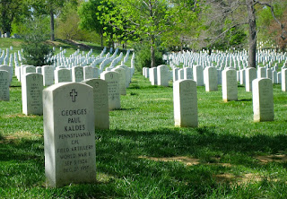 Arlington Cemetery in Washington DC, USA