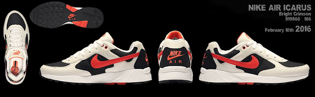 Nike Air Icarus Bright Crimson