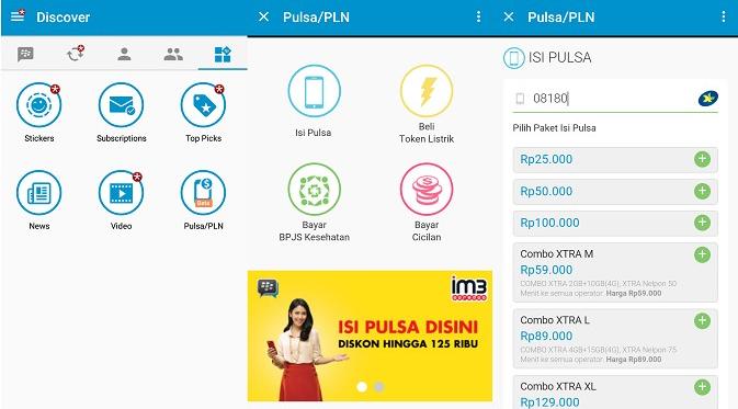 Fitur Baru BBM, Bisa Beli Pulsa,Token dan Bayar BPJS Kesehatan