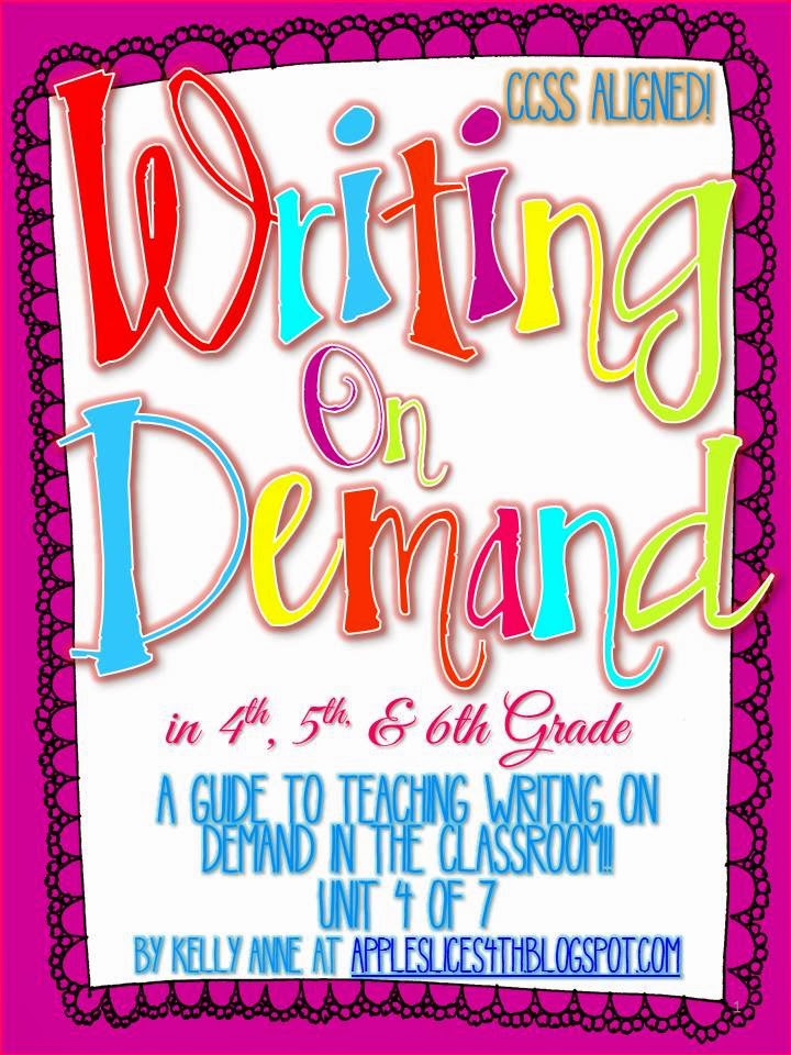 http://www.teacherspayteachers.com/Product/Writing-on-Demand-a-4th-5th-6th-Grade-Writing-Unit-1092866