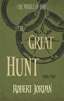 The Great Hunt modern book cover by Robert Jordan, Wheel of Time series