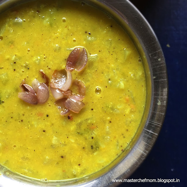 South Indian Style Dal Tadka