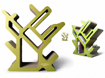 Creative Action for Forest Bookcase: Developed for Greenpeace, China 